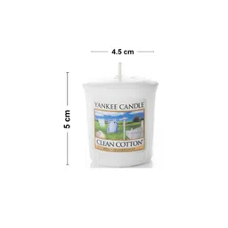 YANKEE CANDLE White 1 pieces Jar Candle image 2