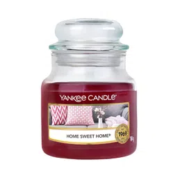 YANKEE CANDLE White & Transparent Home Sweet Home Scented Jar Candle-picture-27