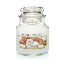 Yankee Candle White Classic Small Jar Soft Blanket Scented Candle-picture-38