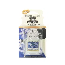 Yankee Candle White Ultimate Midnight Jasmine Car Jar Air Freshener-picture-12