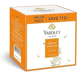 Yardley London Sandalwood Luxury Soap, 100 G, Pack of 3-picture-36