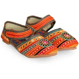 yash & co. Leather Mojaris (Classy Black, Numeric_9)-picture-43