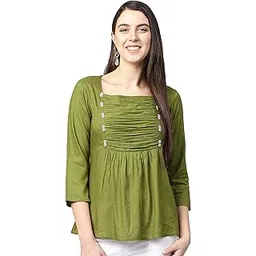 yash gallery Women's Regular Fit Top-picture-30
