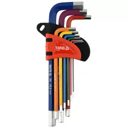 Yato Alloy Steel Hex Allen Key Set of 9 Pcs, YT-05631-picture-36