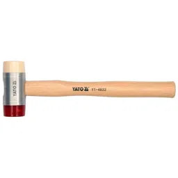 Yato Pu and Nylon Hammer with Wood Handle 28 mm, YT-4631-picture-16