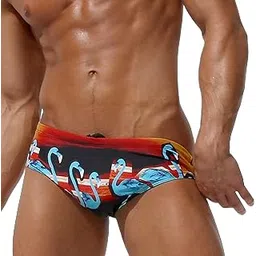 yayay Swimwear Swimming Shorts Trunk,Fashion Men's Summer Holiday Flat Triangles Sports Swimming Trunks Underwear-picture-31