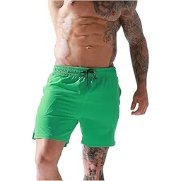 yayay Swimwear Swimming Shorts Trunk,Men's Swimming Trunks Solid Color Breathable Beach Surf Casual Sports Shorts-picture-30
