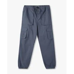 Boys Straight Fit Jogger Pants-image-0