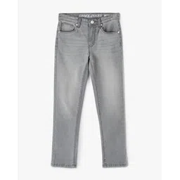 yb dnmx Boys Lightly Washed Slim Fit Jeans-picture-42