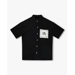 yb dnmx Boys SS25 34 Knit Regular Fit Shirt with Patch Pocket-picture-40