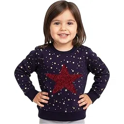 Yellow Apple Girls Roundneck Pullover Regular-Sweater-picture-12