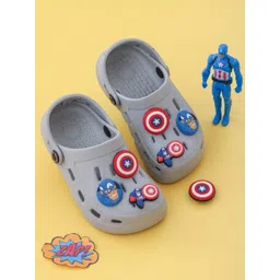 Yellow Bee Boys Marvel Clogs-picture-25