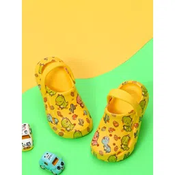 Yellow Bee Boys Printed Clogs-picture-10