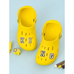 Yellow Bee Boys Rubber Clogs Flip Flops-picture-38