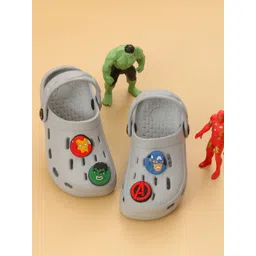 Yellow Bee Boys Self Design Clogs-picture-20