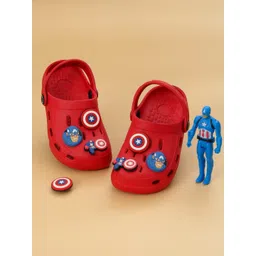 Yellow Bee Boys Self Design Clogs-image-5