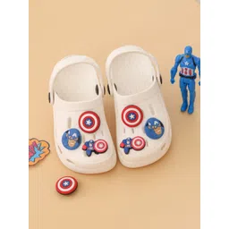 Yellow Bee Boys Self Design Clogs-image-3