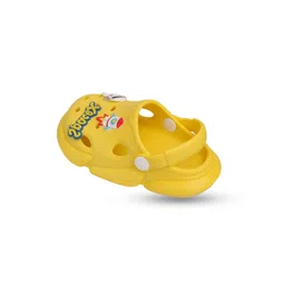 Yellow Bee Boys Space-X Motifs Rubber Clogs-picture-36