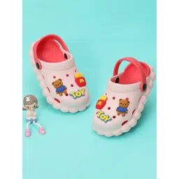 Yellow Bee Girls Printed Clogs-picture-40