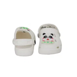 Yellow Bee Girls Printed Rubber Clogs image 3