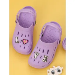 Yellow Bee Girls Rubber Clogs Flip Flops-picture-21