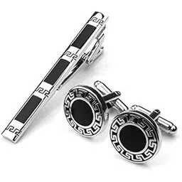 Class Defining Collection Tie Pin and Cuff Links Set by Yellow Chimes Copper Cufflink for Men Valentine Gift for Boys-picture-12