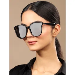 yellow chimes UV Protection, Polarized Oval Sunglasses (30) image 1