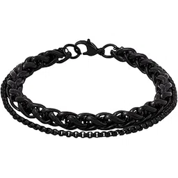 yellow chimes Bracelets for Men and Boys Bracelet for Men | Stainless Steel Linked Chain Bracelet | Birthday Gift for Men and Boys Anniversary Gift for Husband-picture-33