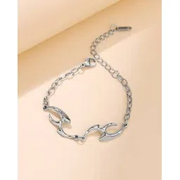 yellow chimes Men Stainless Steel Chain Bracelet-picture-14