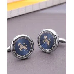 yellow chimes Stainless Steel Horse Cufflinks-picture-32