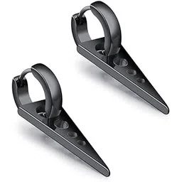 yellow chimes Western Style Stainless Steel Studs Earrings for Men and Boys-picture-36