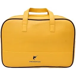Yellow Swordfish Handheld Travel Bag – Premium Faux Leather Duffel for Women & Men – Textured Finish, Lightweight & Durable-picture-18