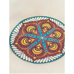 Yellow Weaves 6-Pcs Blue & White Printed Table Placemats-picture-13