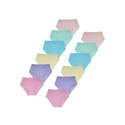 YELLOWDELIGHT Boys 12Pcs Cotton Basic  Briefs- YD 651 Rathi Rose Kids Boys Brief 6-12m-12p-picture-17