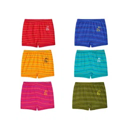 YELLOWDELIGHT Pack Of 6 Striped Cotton Hipster Briefs YD 809 Naya (b) lte strp dr 0-6m-picture-25