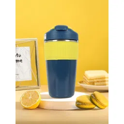 YELONA Blue & Yellow Insulated Stainless Steel Coffee Tumbler 480 ML-picture-14