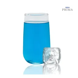 Yera Prima Berlin Zest Designer Tumbler Set of 6, 260 ml Each | Transparent | Hot & Cold Drinks, Juice, Cocktail, Milkshake, Smoothie | Ideal for Home, Party, Restaurant, Gifting | Special Occasions image 4