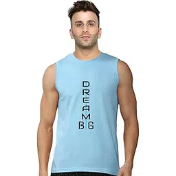 yilden Men's Cotton Round Neck Printed Sleeveless T-Shirt-picture-14