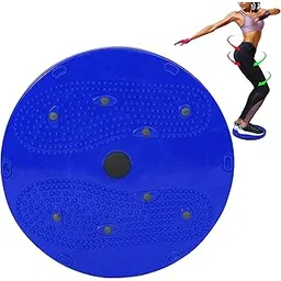 YIXTY 2 In 1 Twister cum Accupressure Mat | Tummy Twister Disc | ab exerciser | Ab Stomach Waist Trainer Twist Board Machine Workout for Home & Gym(BLUE)-picture-26