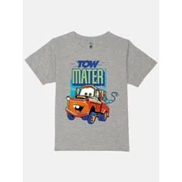 YK Disney Boys Cars Graphic Printed Round Neck Cotton T-shirt-picture-20