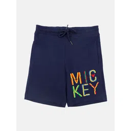 YK Disney Boys Cotton Printed Mickey Mouse Mid-Rise Outdoor Shorts-picture-25