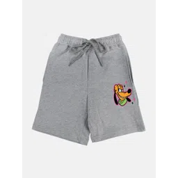 YK Disney Boys Graphic Printed Mid-Rise Knee Length Cotton Regular Shorts-picture-47