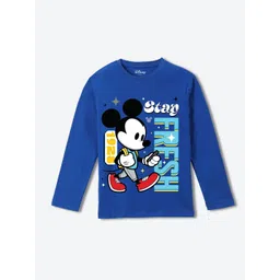YK Disney Boys Graphic Printed Round Neck Pure Cotton T-shirt-picture-21