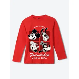 YK Disney Boys Graphic Printed Round Neck Pure Cotton T-shirt-picture-24