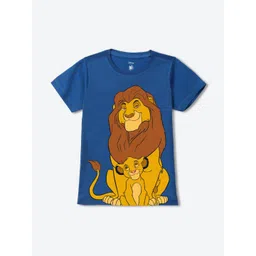 YK Disney Boys Lion King Printed Applique T-shirt-picture-12