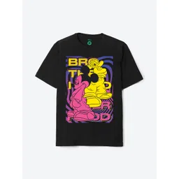 YK Disney Boys Mickey Mouse Printed Pure Cotton T-shirt-picture-55