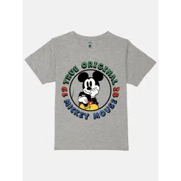 YK Disney Boys Mickey Mouse Printed Pure Cotton T-shirt-picture-23