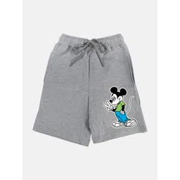 YK Disney Boys Mid-Rise Printed Mickey Mouse Outdoor Shorts-picture-27