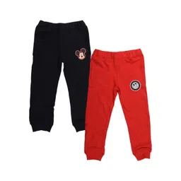 YK Disney Boys Pack Of 2 Solid Slim-Fit Joggers-picture-47