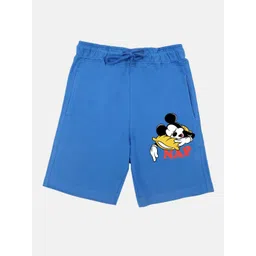 YK Disney Boys Printed Mickey Mouse Regular Fit Outdoor Shorts-picture-19